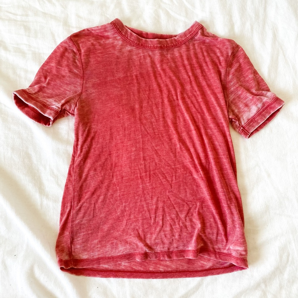 Soft distressed tee